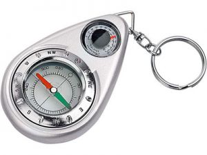 Брелок-компас с с термометром ― Интернет Магазин Дворец Подарков