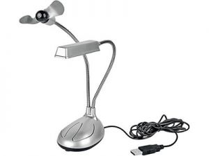 Лампа светодиодная с вентилятором, работающая от USB ― Интернет Магазин Дворец Подарков